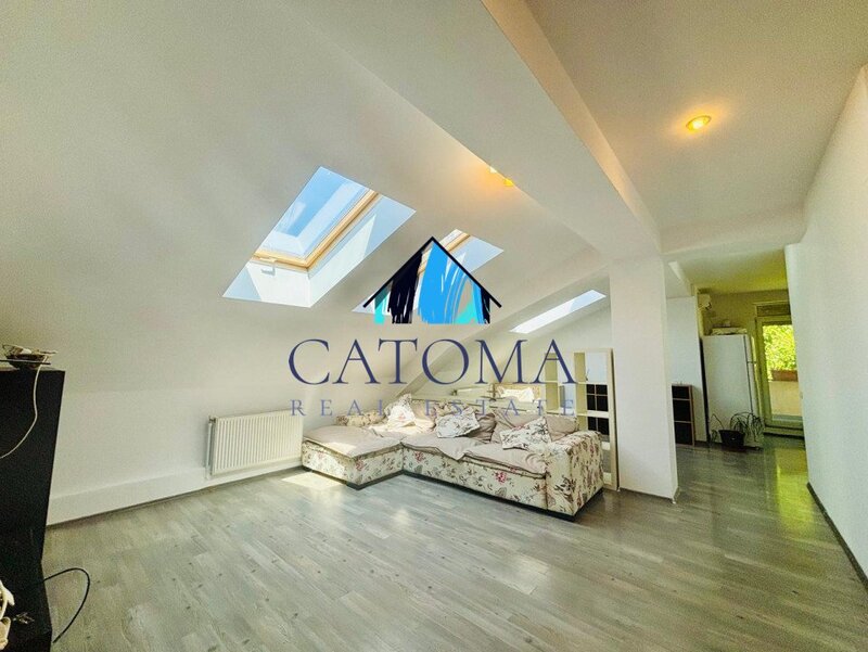 Brancoveanu, 4 camere tip mansarda, terasa 30 mp, dressing dedicat, boxa.