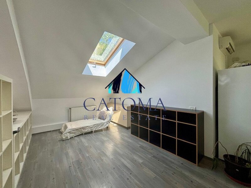 Brancoveanu, 4 camere tip mansarda, terasa 30 mp, dressing dedicat, boxa.